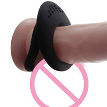 Man Nuo Silicone Penis Ring Stretchy Cock Ring Penisl Lock Ring Time Delay Cockring Sex Dick Rings for Men Male Harder Erection 2024 - buy cheap