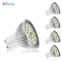 GU10 LED Lights Bulbs Lamp 4W SMD Spot Light Warm Cool White 6000K Super Bright (60W Equivalent),140 Beam Angle AC85-265V-4PACK 2024 - buy cheap
