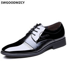 Homens sapatos de couro vestido de casamento sapatos masculinos italianos sapatos formais para homem zapatos oxford hombre sapato social masculino ayakabı 2024 - compre barato