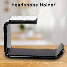 1PC Durable Headphone Headset Holder Hanger Wall Mount Hook Desk Display Earphone Hanger Stand Holder 2024 - buy cheap