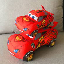 Disney Cartoon Cars Toy Story 95# Lightning McQueen Cute Plush Toys Hold Pillow Doll Gifts For Children 35CM 2024 - buy cheap