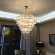 Transparent crystal E14 chandeliers Living room dining room bedroom study chandelier Business premises Lighting fixtures 2024 - buy cheap