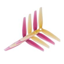 4sets HQ Ethix P3 Peanut & Jelly Prop 5130 5.1X3X3 5.1inch 3 blade/tri-blade propeller prop for FPV racing drone part 2024 - buy cheap