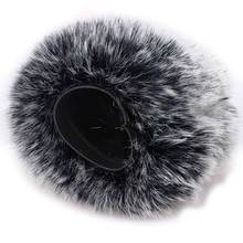 Microphone Furry Windscreen - Mic Wind Cover Fur Filter As Foam Cover For Blue Yeti, Blue Yeti Pro Usb Condenser Mic 2024 - buy cheap