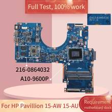 For HP Pavillion 15-AW 15-AU DAG54AMB6D0 856272-601 AM960P 216-0864032 Notebook motherboard Mainboard full test 100% work 2024 - buy cheap