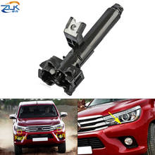 Zuk bico lavador de farol dianteiro, atuador de bomba jato d' água para toyota hilux 2015-2018 oem: 85208-k040 85207-k040 2024 - compre barato