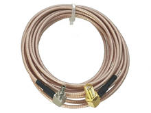 Cable CRC9 macho de 4 pulgadas a 5M, conector hembra, con ángulo recto, RG316 RF, 1 Uds. 2024 - compra barato