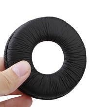 1 par almofada de ouvido branco preto macio espuma couro almofada substituição earpads para sony MDR-ZX100 zx300 v150 v300 fone ouvido earpads 2024 - compre barato