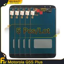 5Pcs 5.5'' LCDs For Motorola Moto G5S Plus LCD XT1802 Xt1803 XT1805 Xt1086 Display With Touch Screen Assembly for moto g5s plus 2024 - buy cheap