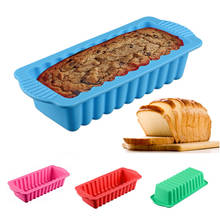 Diy Silicone Cake Mold Baking Accessories Rectangular Toast Pan Home Kitchen Tools Bread Mold 2024 - buy cheap