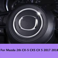 Pegatinas de reacondicionamiento interior brillante para Mazda 2th CX-5 CX5 CX 5 2017 2018, lentejuelas circulares decorativas, accesorios para coche, 1 ud. 2024 - compra barato