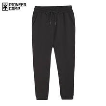 Pioneer camp new sweatpants men brand clothing casual solid simple trousers male quality soft stretch joggers black AWK802267 2024 - buy cheap