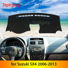 Противоскользящий коврик для Suzuki SX4 2006-2013, накладка на приборную панель, Солнцезащитный коврик, аксессуары для автомобиля 2012 2011 2010 2009 2008 2007 2024 - купить недорого