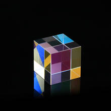 Cubo científico cúbico de 34mm, Prisma óptico con prisma hexaedro 2024 - compra barato