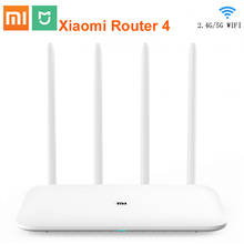 Xiaomi Mi WIFI Router 4 WiFi Repeater 1167Mbps Dual Band Dual Core 2.4G 5Ghz 802.11ac Four Antennas APP Control Wireless Routers 2024 - buy cheap