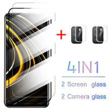 camera glass for xiaomi poco m3 x3 pro f3 protective glass for pocophone little poko poco f 3 x 3 pro nfc screen protector film 2024 - buy cheap