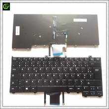 French Azerty Backlit keyboard with Track point for DELL Latitude 12 7000 E7240 E7440 E7420 E7420D 4P5PJ 04P5PJ FR 2024 - buy cheap