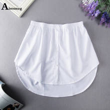 Aimsnug 2021 verão das mulheres lazer shorts branco preto elástico cintura shorts sportwear senhoras mini calções finos plus size S-3XL 2024 - compre barato