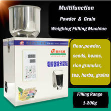 High Accuracy 1g drg powder dispensing machines 25g/120g/200g manual grain seeds tea filling machine packing machinery in bag 2024 - buy cheap