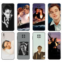 Black tpu Case For Xiaomi Redmi 7A 8 8A 9 9A 9C Case Redmi Note 8T 8 Pro T Note 9 9S 9 Pro Case Leonardo DiCaprio young 2024 - buy cheap