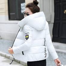 2019 New Winter Warm Cotton Women Short Hooded Jackets 2024 - buy cheap