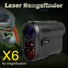 Telêmetro laser medidor de distância, 600m 1000m, luneta monocular para caça, golf, alcance, medição de ângulo, unidade m/y 2024 - compre barato