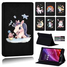 New Flip Unicorn Series Tablet Case for Asus Memo Pad HD 7 ME173X ME173/Memo Pad 7/Memo Pad 8 Me181C/Memo Pad 10 ME102A ME103K 2024 - buy cheap