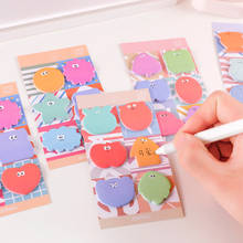 120 Pcs/Lot Kawaii Memo Pad Sticky Notes Cute Cartoon Adhesive Notepad Stationery Sticker Note For Kids Office School Supplies 2022 - buy cheap