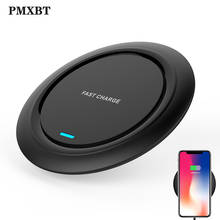 Original 10W Fast Wireless Charger For iPhone 11 Pro Max X XR XS 8 Qi Quick Chargers For Samsung Galaxy S10 S9 S8 Plus Note 10 9 2024 - compre barato