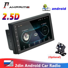 AMPrime 7 ''2din Android автомобильный Радио мультимедийный плеер авторадио GPS WIFI Bluetooth FM для Volkswagen Car Backup Monitor 2024 - купить недорого