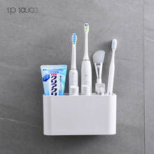 Japão escova de dentes titular caso de barbear maquiagem escova de dentes elétrica titular organizador suporte do banheiro acessórios 2024 - compre barato