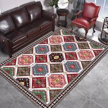 Марокканские ковры для гостиной, спальни, декор Tapete, классический персидский стиль, диван, журнальный столик, нескользящий напольный коврик, коврики для Кабинета 2024 - купить недорого