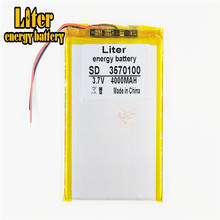 li-po Liter energy battery Size 3570100 3.7V 4000mah Lithium polymer Battery with Protection Board For 7 inch Tablet PC 2024 - buy cheap
