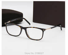 Optical Brand Designer Tom eyeglass vintage acetate women men myopia prescription glasses eyewear oculos de grau with Box 2024 - buy cheap