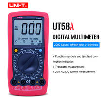 UNI-T UT58A AC DC Voltmeter Manual Range General Digital Multimeter; Resistance / Capacitance Test 2024 - buy cheap