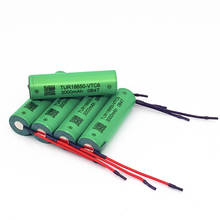Battery 18650 VTC6 3000mAh 30A Welding Wire for 12V 16.8V 18V 21V 25V Electric Drill Screwdriver Shurika Battery 5Pieces Turmera 2024 - buy cheap