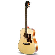 Balada de guitarra de paso bajo, mango liso, guitarra de madera para principiantes de 41 pulgadas 2024 - compra barato
