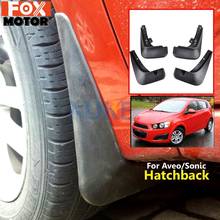 Para sónica Chevrolet Aveo TM Barina Hatchback 2012-2016 Mudflaps Splash guardias barro guardabarros 2013 de 2014, 2015 guardabarros 2024 - compra barato