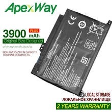 Apexway-bateria de 3900mah 7.4v para computador portátil hp pavilion bp02041xl, 849569-543 segundo 2024 - compre barato