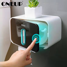 Oneup suporte de papel higiênico à prova d' água para toalha de papel higiênico caixa de armazenamento de banheiro rolo de banheiro acessórios 2024 - compre barato