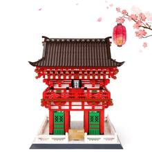 Juego de bloques de construcción modelo kiyomizu-dera para niños, juguete de construcción con ladrillos serie Niomon kiyomizu-dera, ciudad de Tokio, regalo para niños, 2409 piezas 2024 - compra barato