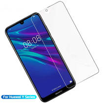 Защитное стекло для Huawei Y7 2019, закаленное стекло для hauwei Y 5, 6, 7 prime pro 2019, защитная пленка для экрана HD 2024 - купить недорого