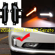 one set 2019~2020year for Kia K3 daytime light Cerato car accessories LED DRL headlight for Kia K3 fog light 2024 - buy cheap