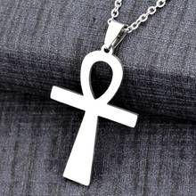 Unisex Stainless Steel Religious Cross Necklace Pendant Jewelry Dropship 20" chain included 2024 - buy cheap