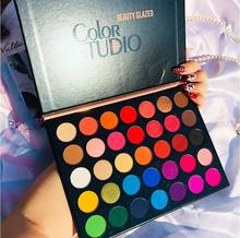Beauty glazed-paleta de sombras para estúdio, maquiagem, ultra fina, pigmentada, brilho, 35 cores 2024 - compre barato