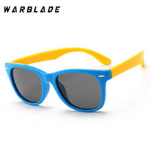 Gafas de sol polarizadas irrompibles TR90 para niños y niñas, lentes de seguridad UV400 con espejo, deportivas, novedad de 2021 2024 - compra barato