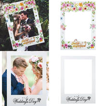 Caixa de fotos de casamento, sr. & sra., adereços para decoração de festa de solteira, casamento, sr. & sra. 2024 - compre barato