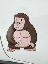 ZTTZDY 10.8cm*13.5cm Cute gorilla animal Car Sticker PVC Decoration Decal  YJ1-0097 2024 - buy cheap