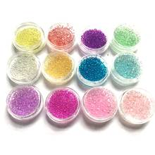 12 Pcs/set DIY Crystal Epoxy Filler Color Bubbles UV Resin Glue Imitation Blister Bubble Beads Filling Material 2024 - buy cheap