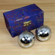 One Pair Chinese Health Balls Baoding Iron Ball Massage Balls For Hand Therapy 63HE 2024 - buy cheap